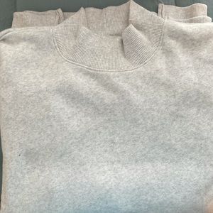 oversized american eagle mock sweater